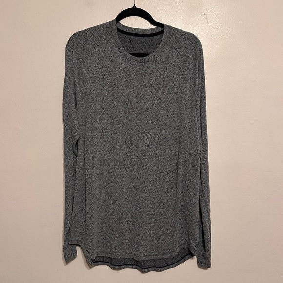 lululemon athletica Other - Lululemon Men’s Drysense Long Sleeve Active Top size XL Heathered Grey